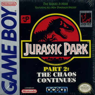 Jurassic Park Part 2: The Chaos Continues box art