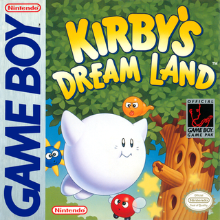 Kirby's Dream Land box art