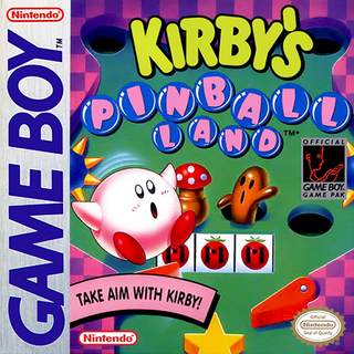 Kirby's Pinball Land box art