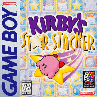Kirby's Star Stacker box art