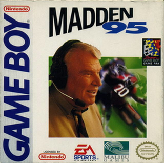 Madden NFL 95 box art