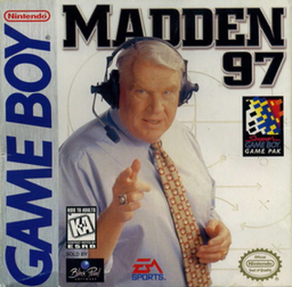 Madden NFL 97 box art