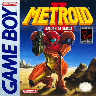 Metroid II: Return of Samus box art