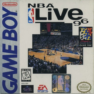 NBA Live 96 box art