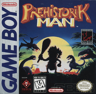 Prehistorik Man box art