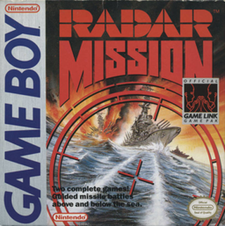 Radar Mission box art