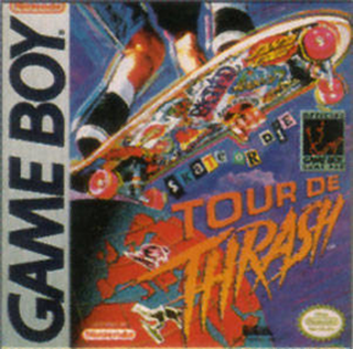 Skate or Die: Tour de Thrash box art
