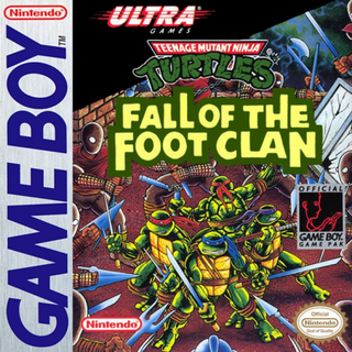 Teenage Mutant Ninja Turtles: Fall of the Foot Clan box art