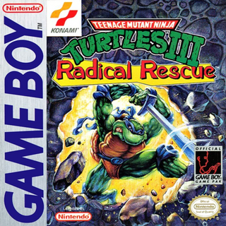 Teenage Mutant Ninja Turtles III: Radical Rescue box art