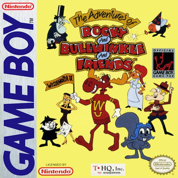 The Adventures of Rocky and Bullwinkle and Friends box art