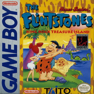 The Flintstones: King Rock Treasure Island box art