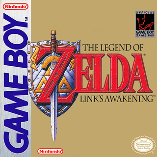 The Legend of Zelda: Link's Awakening box art