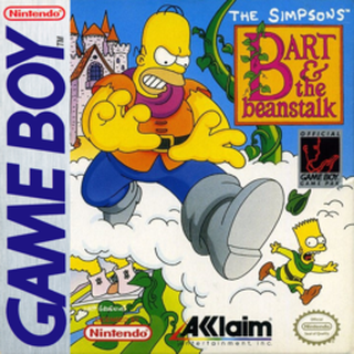 The Simpsons: Bart & the Beanstalk box art