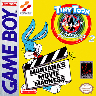 Tiny Toon Adventures 2: Montana's Movie Madness box art