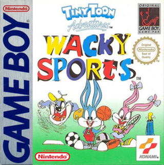 Tiny Toon Adventures: Wacky Sports box art