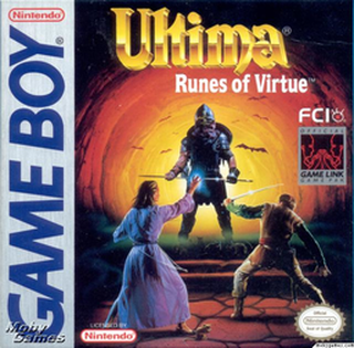 Ultima: Runes of Virtue box art