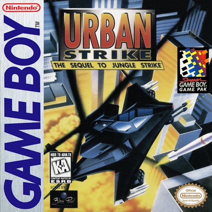 Urban Strike: The Sequel to Jungle Strike box art