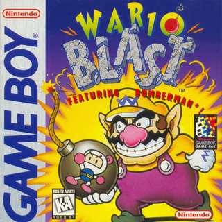 Wario Blast: Featuring Bomberman! box art