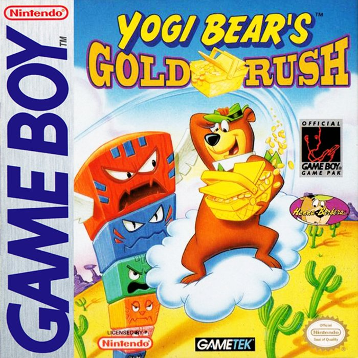 Yogi Bear's Gold Rush box art