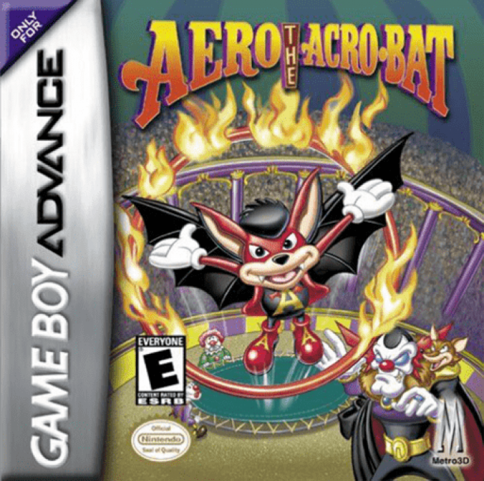 Aero the Acro-Bat 2 box art