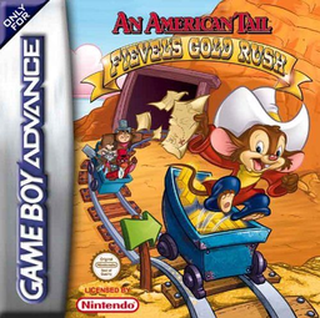 An American Tail: Fievel's Gold Rush box art