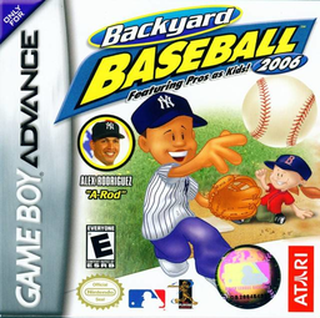 Backyard Baseball 2006 box art
