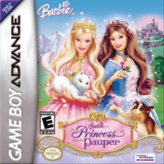 Barbie: The Princess and the Pauper box art