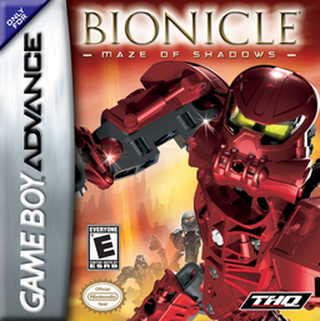 Bionicle: Maze of Shadows box art