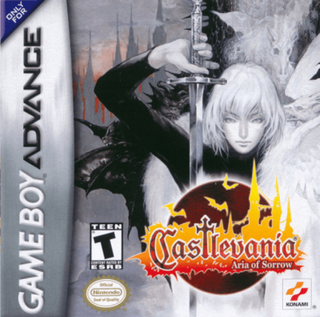 Castlevania: Aria of Sorrow box art