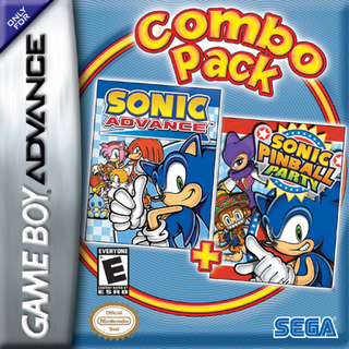 Combo Pack: Sonic Advance + Sonic Pinball Party box art