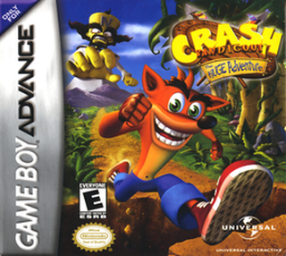 Crash Bandicoot: The Huge Adventure box art
