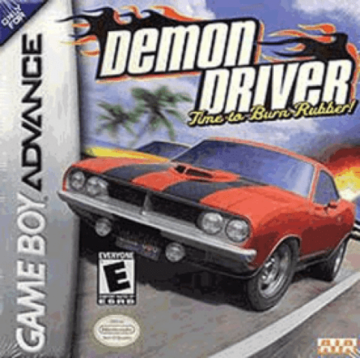 Demon Driver: Time to Burn Rubber box art