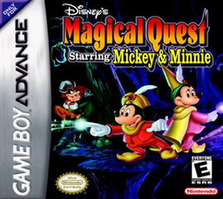 Disney's Magical Quest Starring Mickey & Minnie box art