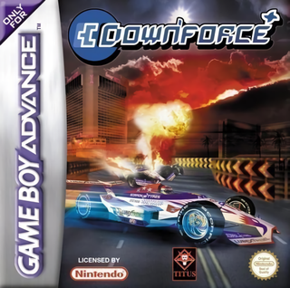 Downforce box art