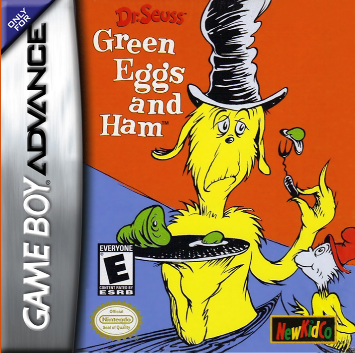 Dr. Seuss' Green Eggs and Ham box art