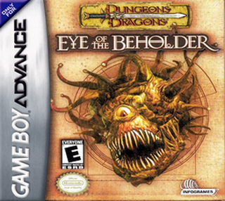 Dungeons & Dragons: Eye of the Beholder box art