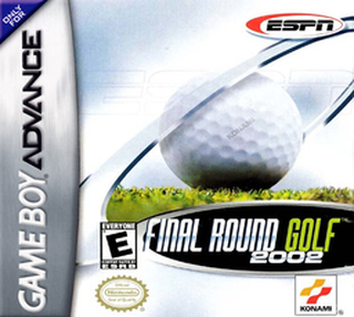 ESPN Final Round Golf 2002 box art