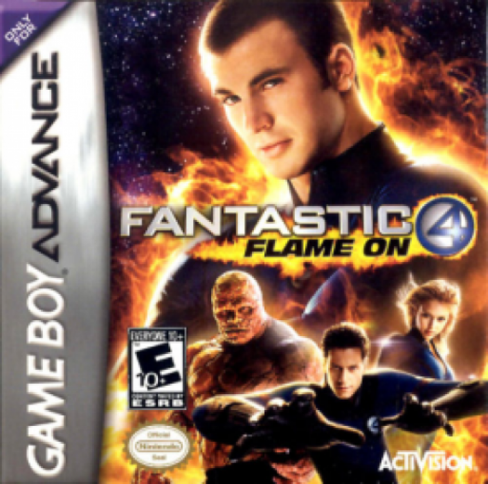 Fantastic 4: Flame On box art