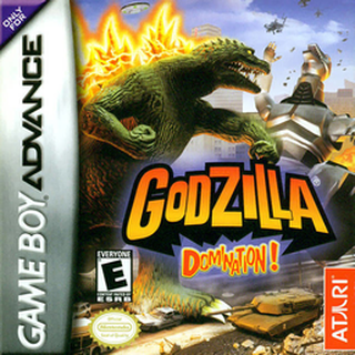 Godzilla: Domination! box art