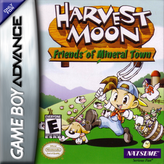 Harvest Moon: Friends of Mineral Town box art