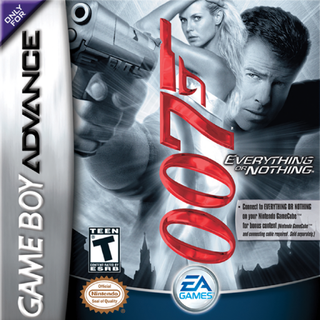 James Bond 007: Everything or Nothing box art