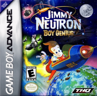 Jimmy Neutron: Boy Genius box art