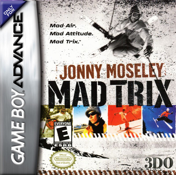 Jonny Moseley: Mad Trix box art
