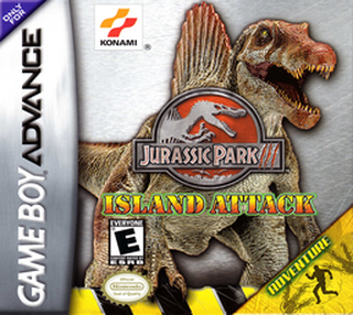Jurassic Park III: Island Attack box art