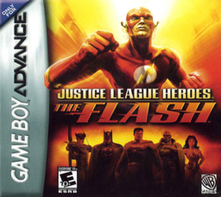 Justice League Heroes: The Flash box art