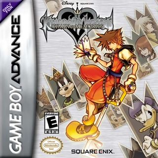 Kingdom Hearts: Chain of Memories box art