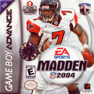 Madden NFL 2004 box art