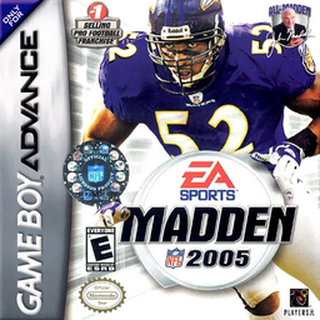 Madden NFL 2005 box art