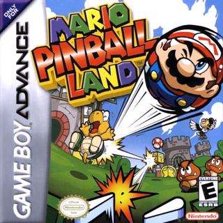 Mario Pinball Land box art