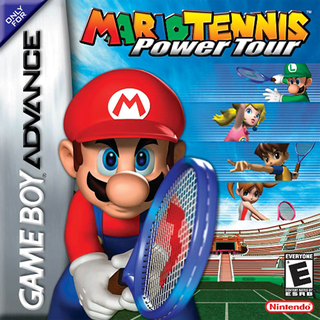 Mario Tennis: Power Tour box art
